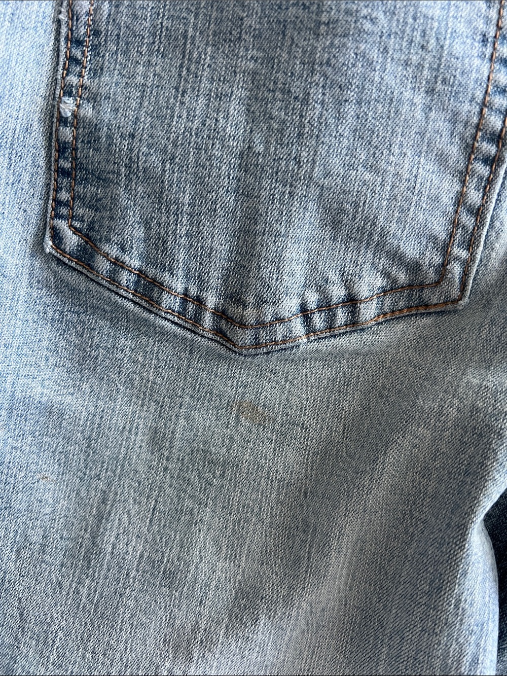 Y2K Light Blue Button-Fly low rise Tilt Jeans - Picture 10 of 12